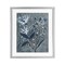 Stupell Industries Navy Blue Flowers Framed Print Under Glass, design by June Erica Vess